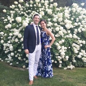 Lulus LOVE FOR LANAI NAVY BLUE FLORAL TWO-PIECE